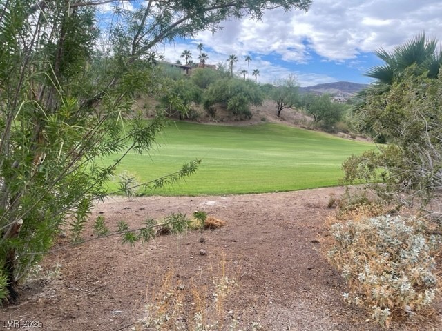 View to golf course at the back of the homesite