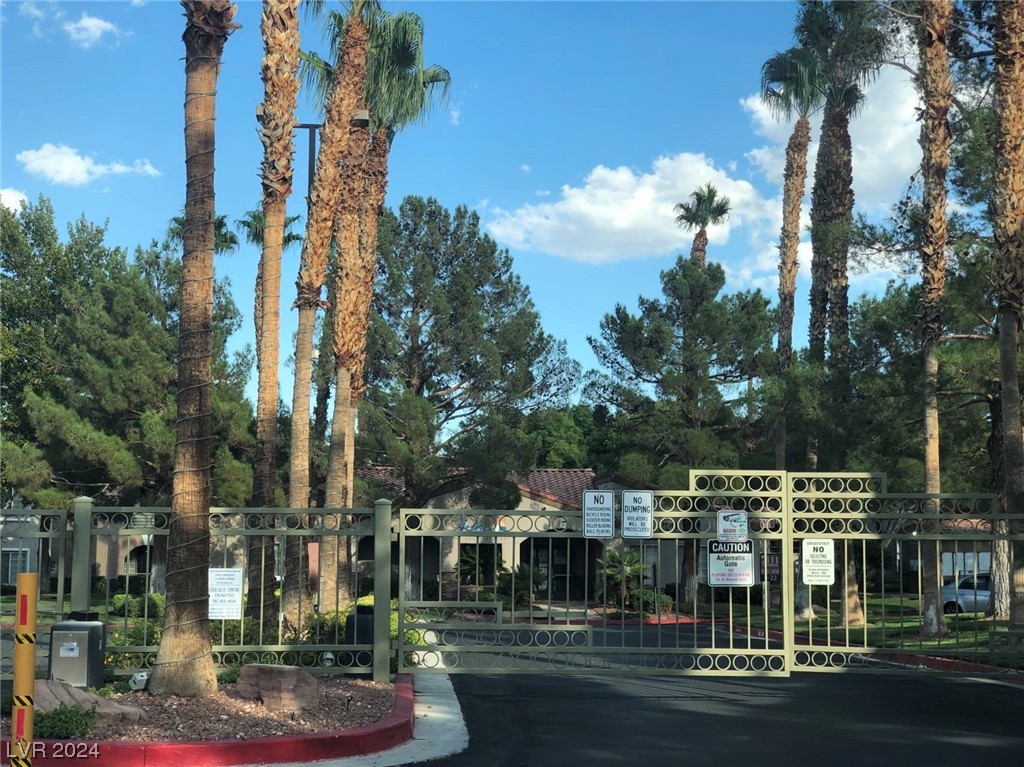 FULLY FURNISHED two bedroom, two bath condo in great Las Vegas location. Close to freeway access, shopping and parks. Community pool and spa included (seasonal). Great walking paths and scenery in the Desert Shores community are minutes away. Bedrooms and bathrooms are separate.  Community is gated.