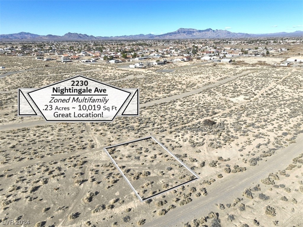 Land,For Sale,2230 South Nightingale Avenue, Pahrump, Nevada 89048,10,019 Sqft,Price $9,900