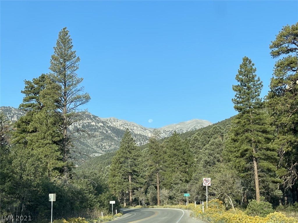 Highway 157 leads to Mt. Charleston, one of Nevada's scenic byways.