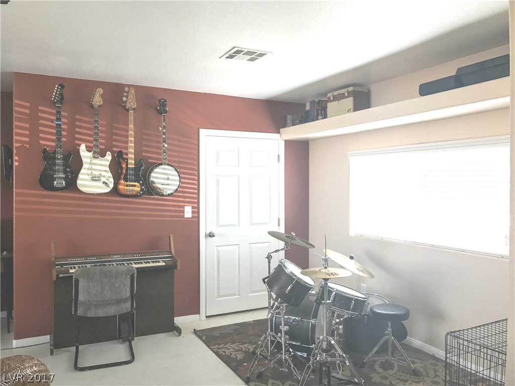There's storage in the new family room; there's a laundry room; there's a music section.  Room for the dogs in a kennel if you want.  What more could you heart wish for??