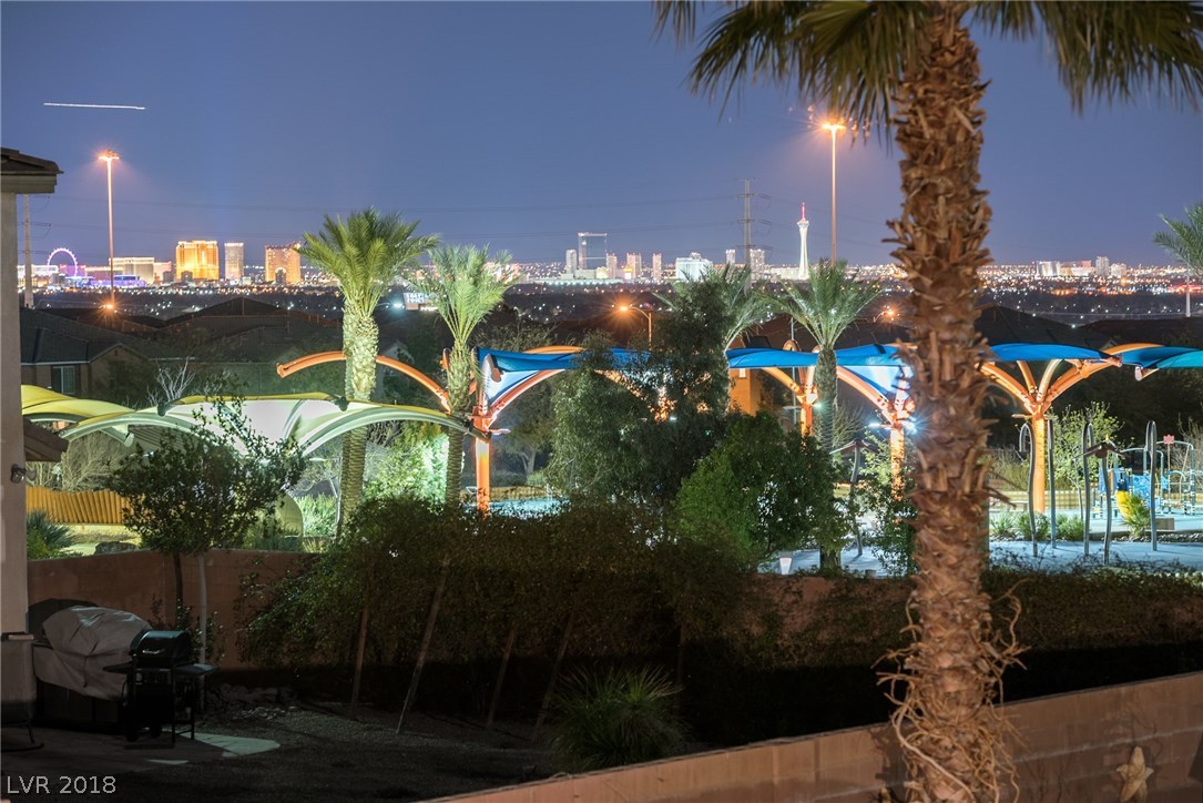 Watch the Las Vegas Strip come to life from the privacy of your own home.  Watch the fireworks from your balcony brining in the New Year or on Fourth of July.  Then enjoy the views of the nearby park, only a few door steps away from your front door.
