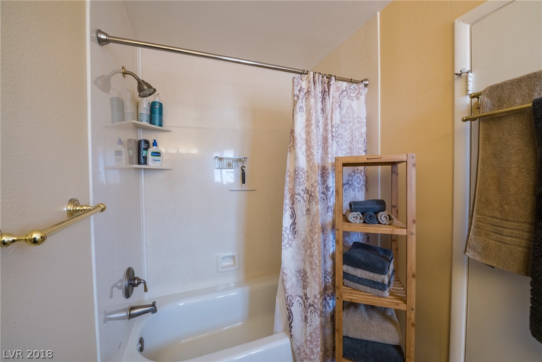 Master tub/shower combo has been upgraded!  Enjoy a nice long bath, or a quick shower - the choice is yours!
