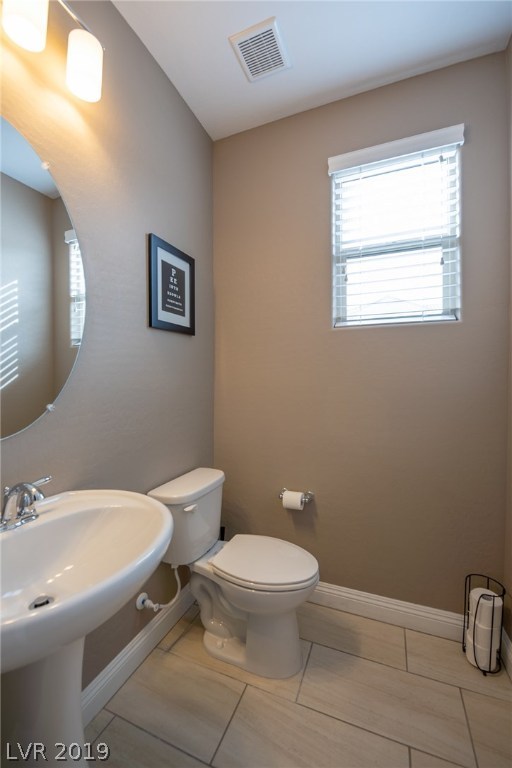 Plenty of natural light with the included bathroom window.
