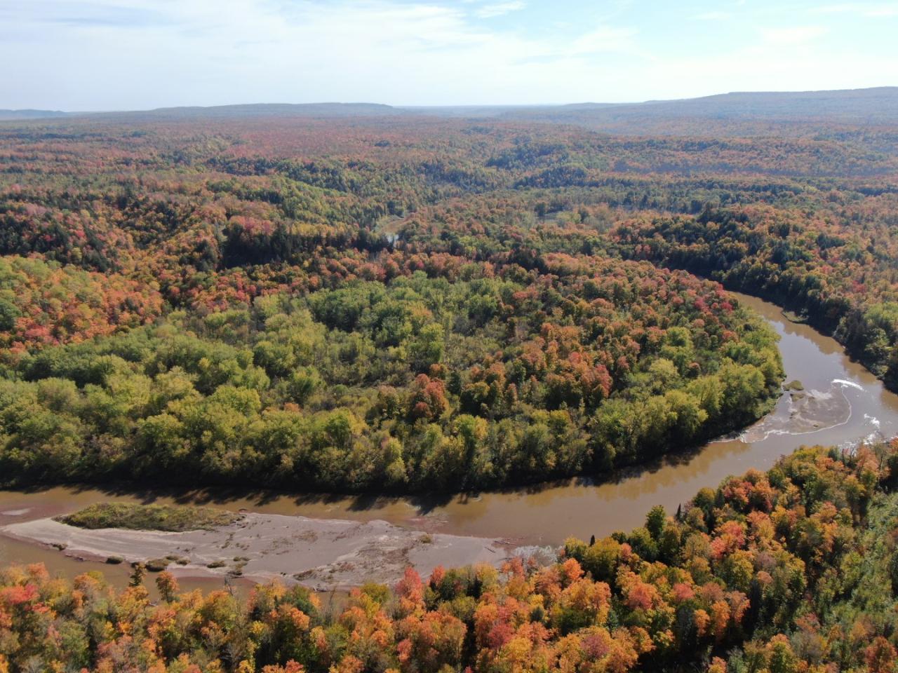 Great Investment Opportunity! Come take a look at this property that has 257 Acres that includes 7500' +/- on both sides of the Ontonagon River. Property to considered to be mostly upland with scattered lowland near the river and associated tributaries. Topography is level to rugged with scenic views overlooking the river corridor. Most of the ridgetops are comprised of mixed conifer that transitions to hardwood as you descend to the river's edge. Driving access has been establishe on the East side of the river. The property is enrolled within Michigan Commercial Forest Program. Call today to schedule a showing. "ALL MEASUREMENTS ARE APPROXIMATE. BUYER TO VERIFY ALL INFORMATION"