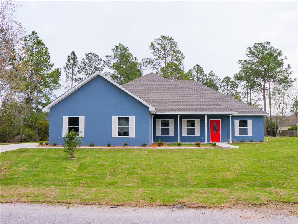 Brand new 4/2 on a half acre in Silver Bluff, includes all appliances, LVP flooring throughout, Owners suite features a freestanding tub with separate shower and huge walk-in closet. Community features clubhouse with pool and private storage area.