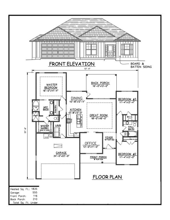 **Estimated completion scheduled for November 2023** Interior Pictures from previously constructed property, finishes will vary! 3 bedroom, 2 bath with office/flex space.. This home features an open concept living space with island kitchen and a split floor plan. Upgrades throughout with 9ft ceilings, granite countertops, stainless appliances, crown molding, EVP flooring in the main living area, kitchen, dining & laundry, carpet in bedrooms, double vanity in the master bath with garden tub, separate L-shaped tile shower and walk-in closet.** Builder holds a real estate license and related to listing agent/broker.