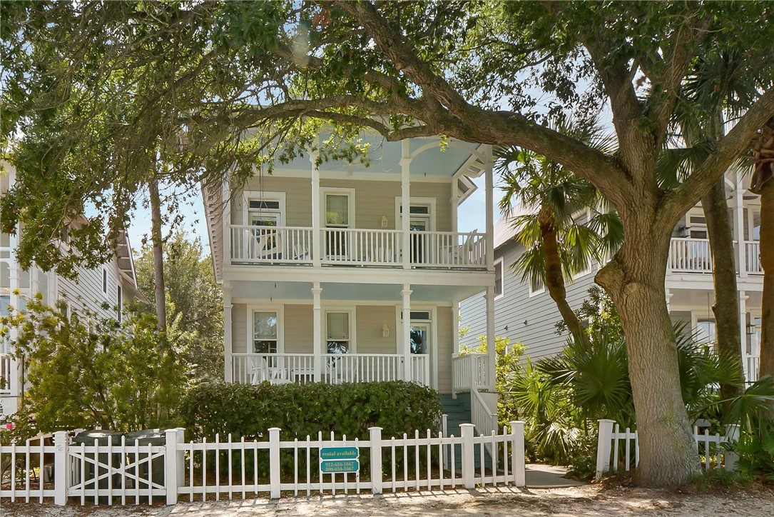 Gracie Beach Cottage is beautifully furnished, delightfully updated and handsomely decorated. Located in the Oceanfront Coast Cottage Community on Saint Simons Island, the 3BR/3BA home has high ceilings and heart pine floors with two bedrooms with baths on the first floor. The second story is open and airy with high ceilings. The great room with dining and sitting areas open onto a breezy covered porch. The well appointed kitchen with breakfast bar is just around the corner from Primary Bedroom. The Southern-style Victorian's twin front porches enjoy views of protected marshland where Snowy Egrets and Blue Herons call home. An enjoyable stroll leads to a spectacular oceanfront pavilion with two pools and private boardwalk to the beach and sparkling Atlantic along the St Simons Island shoreline. Close to the beach with easy parking. Not far from the historic village for shopping and dining. Check out this photo teaser. https://www.youtube.com/watch?v=wBH8TITBmzU