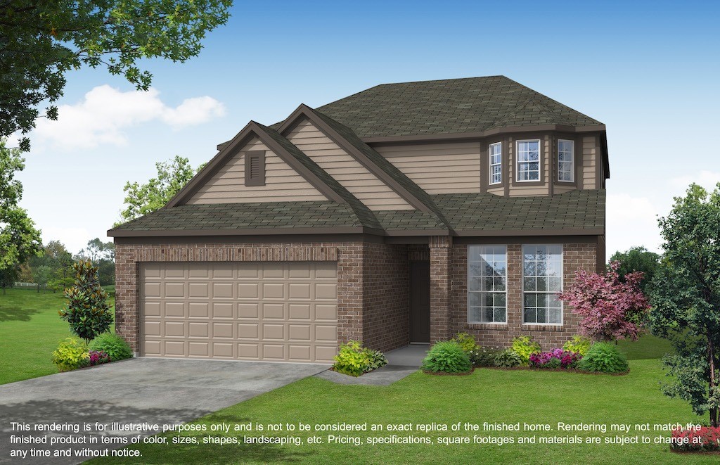 **Home is Under Construction. The photo shown here is of a completed home that has the same floor plan and similar elevation. Options and color selections may vary.**
