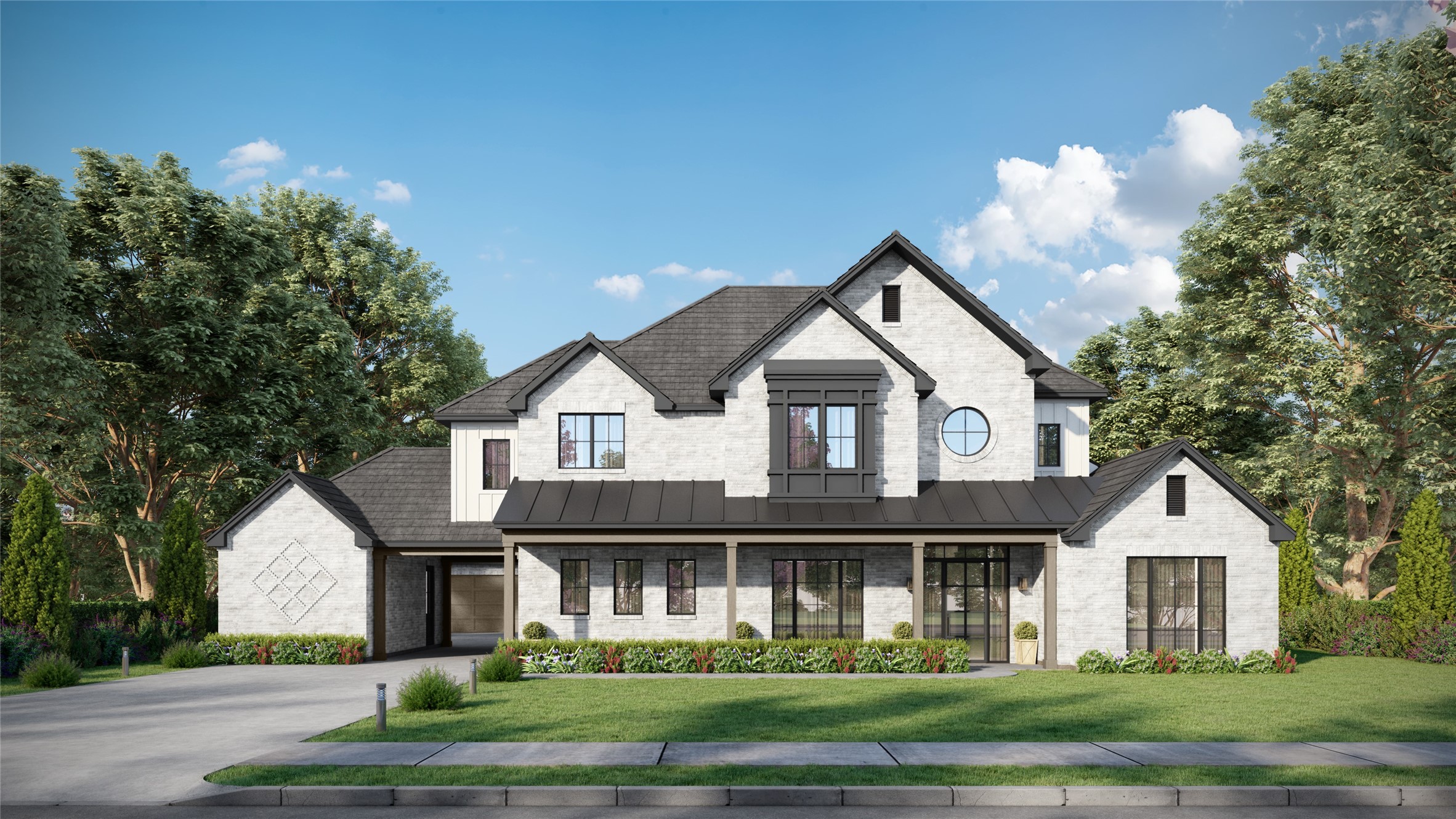 Front elevation of this beautiful home! Construction to begin March 2023! Call Kim Perdomo for more information.
