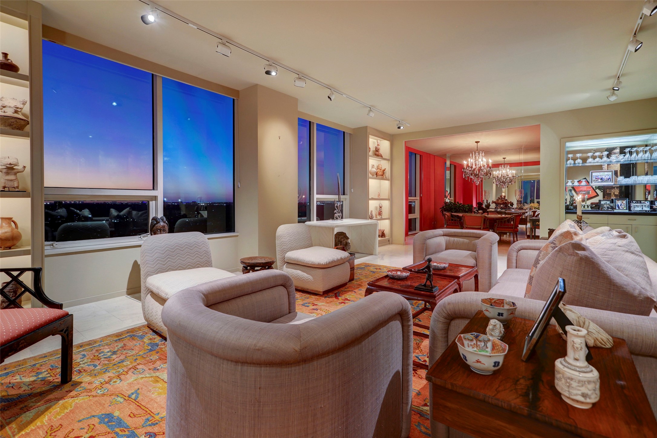 You'll love entertaining guests in this beautiful space while taking in the evening sunset views.
