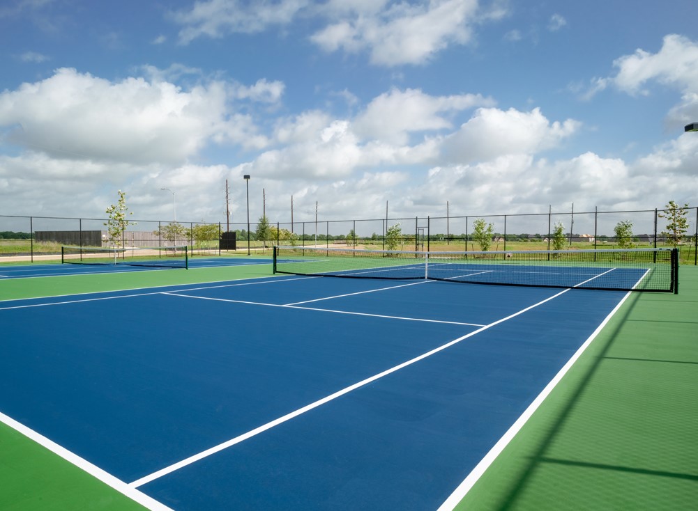 Enjoy a game or two of tennis at one of the courts located in the community of Dellrose.