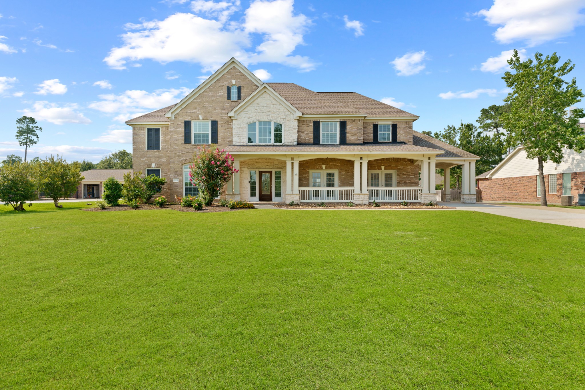 Welcome to your ultimate dream home in the prestigious gated community of Spring Creek Estates!