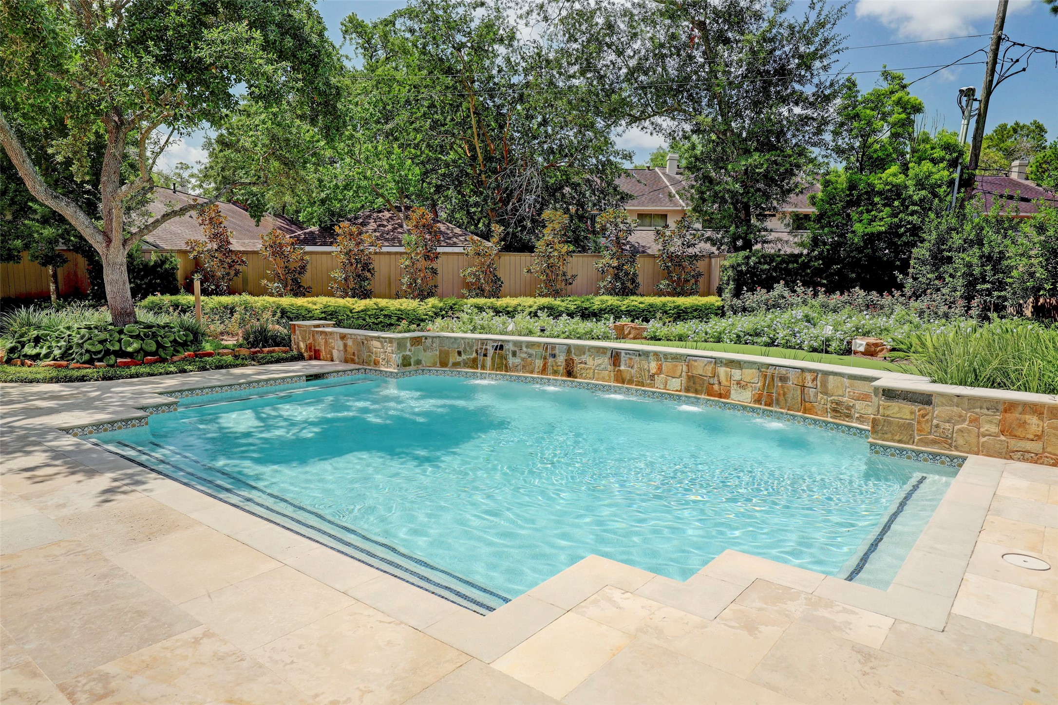 Another view of the inviting pool.