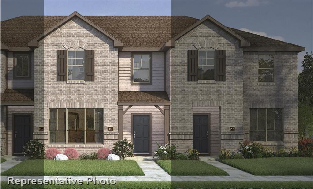 Travis with Elevation 3A Brick Exterior 2023 Townhomes
