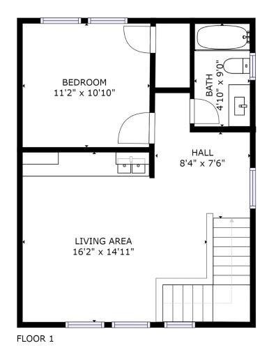 Floor plan provided by Drake Homes.