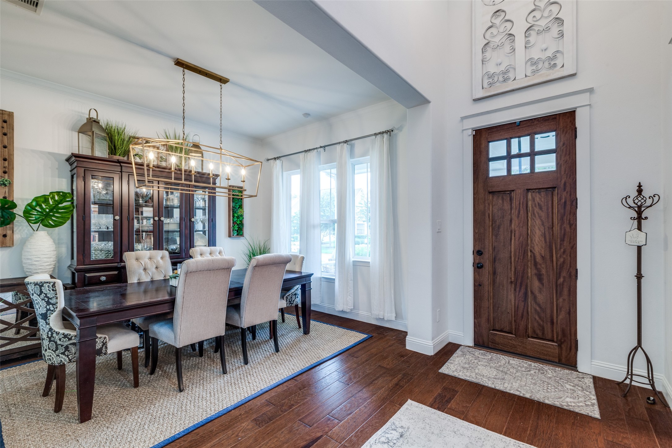 You will love entertaining in this formal dining room.