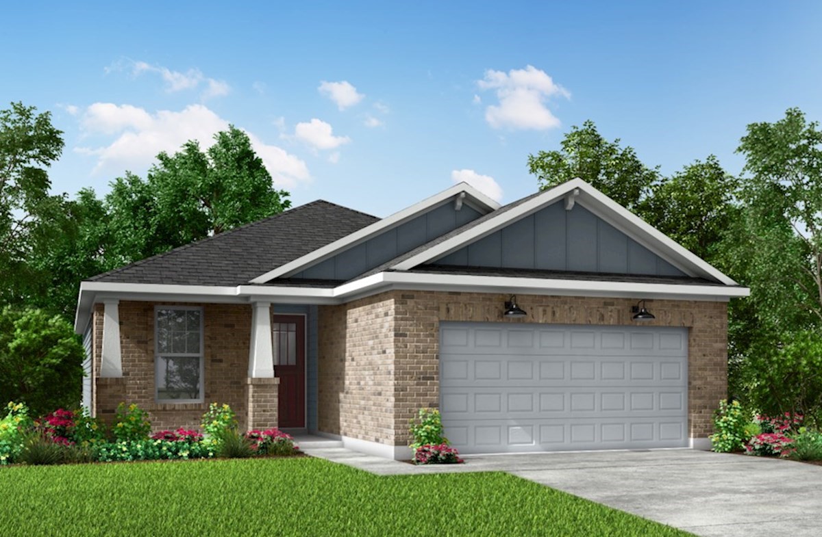 **Home is Under Construction. The photo shown here is of a completed home that has the same floor plan and similar elevation. Options and color selections may vary.**