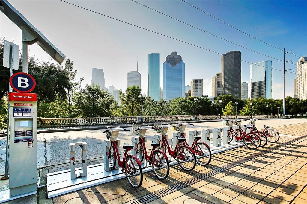 Rent a bike for the day and enjoy the bike trails nearby