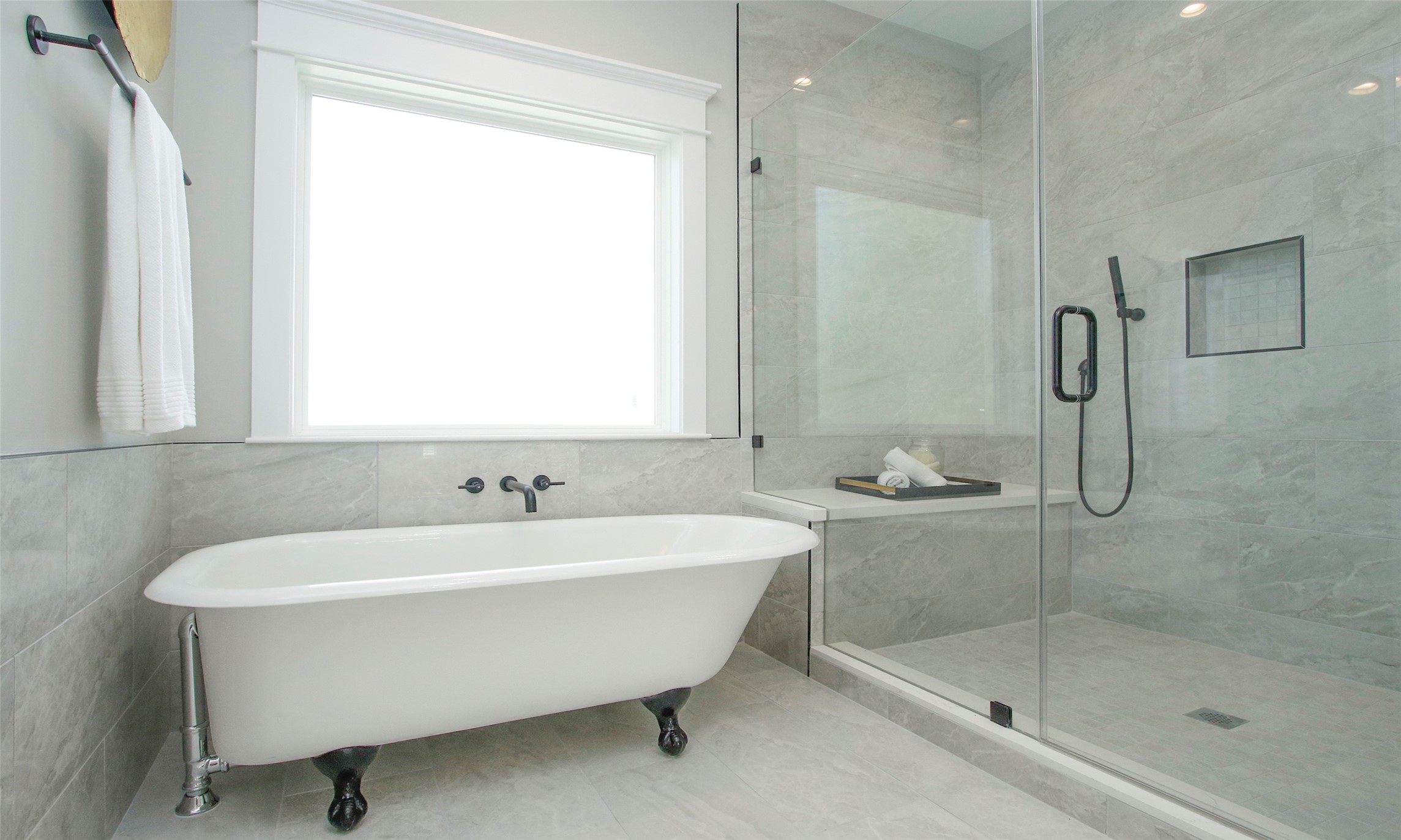Primary Tub and Shower