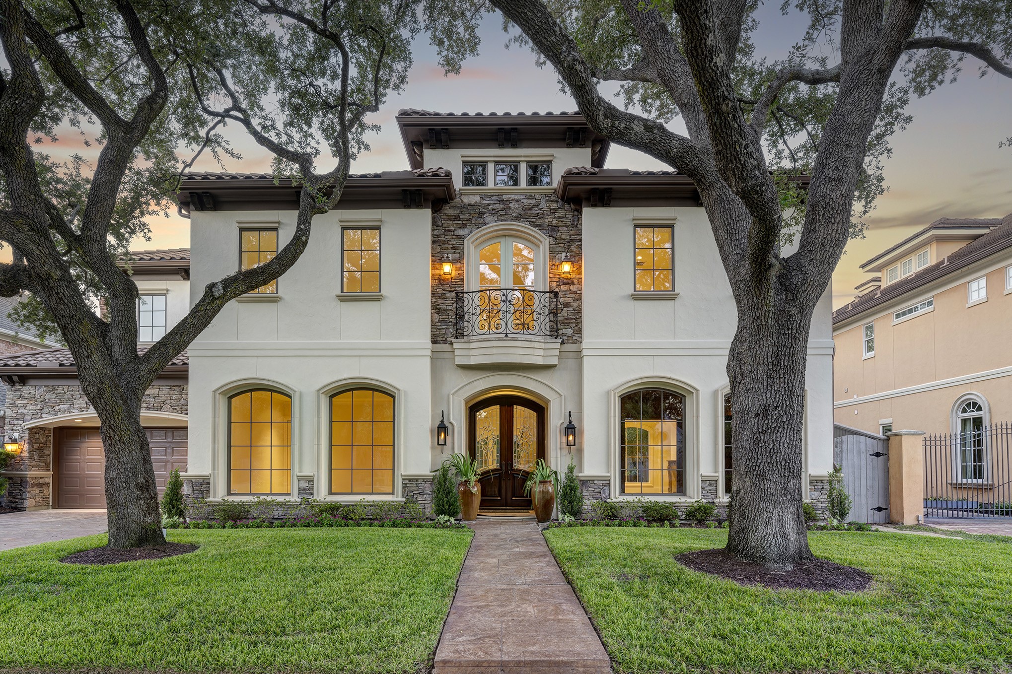 Nestled within the highly sought after Royden Oaks neighborhood, this stunning home embodies charm & luxury.