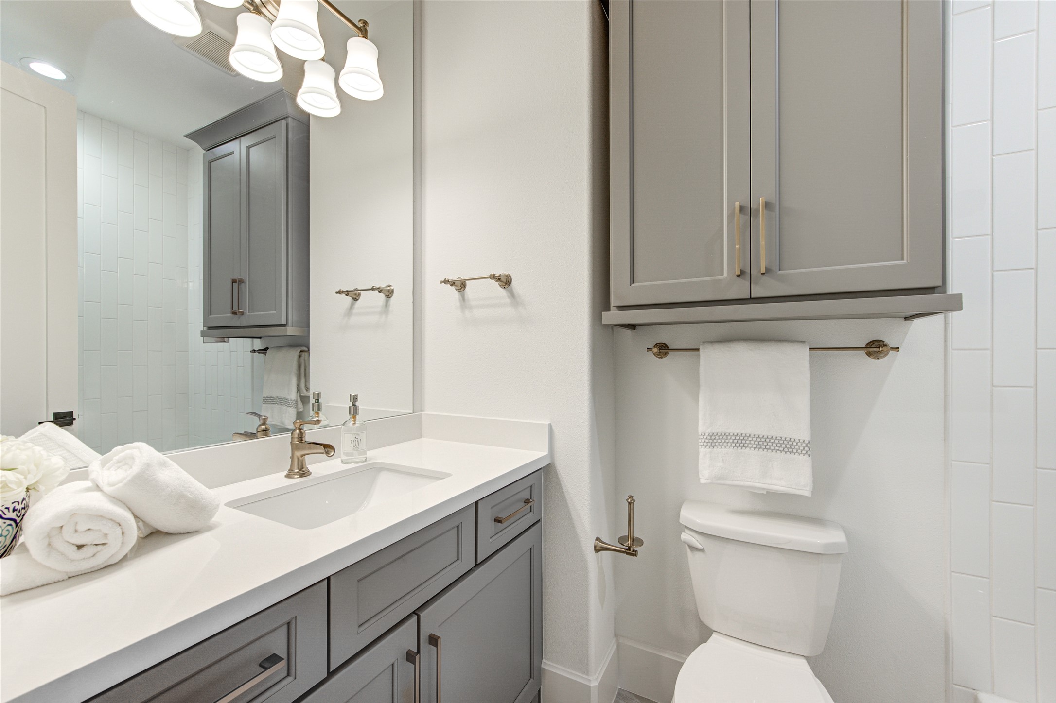 All 3 bathrooms on the second floor are designed with on-trend finishes.