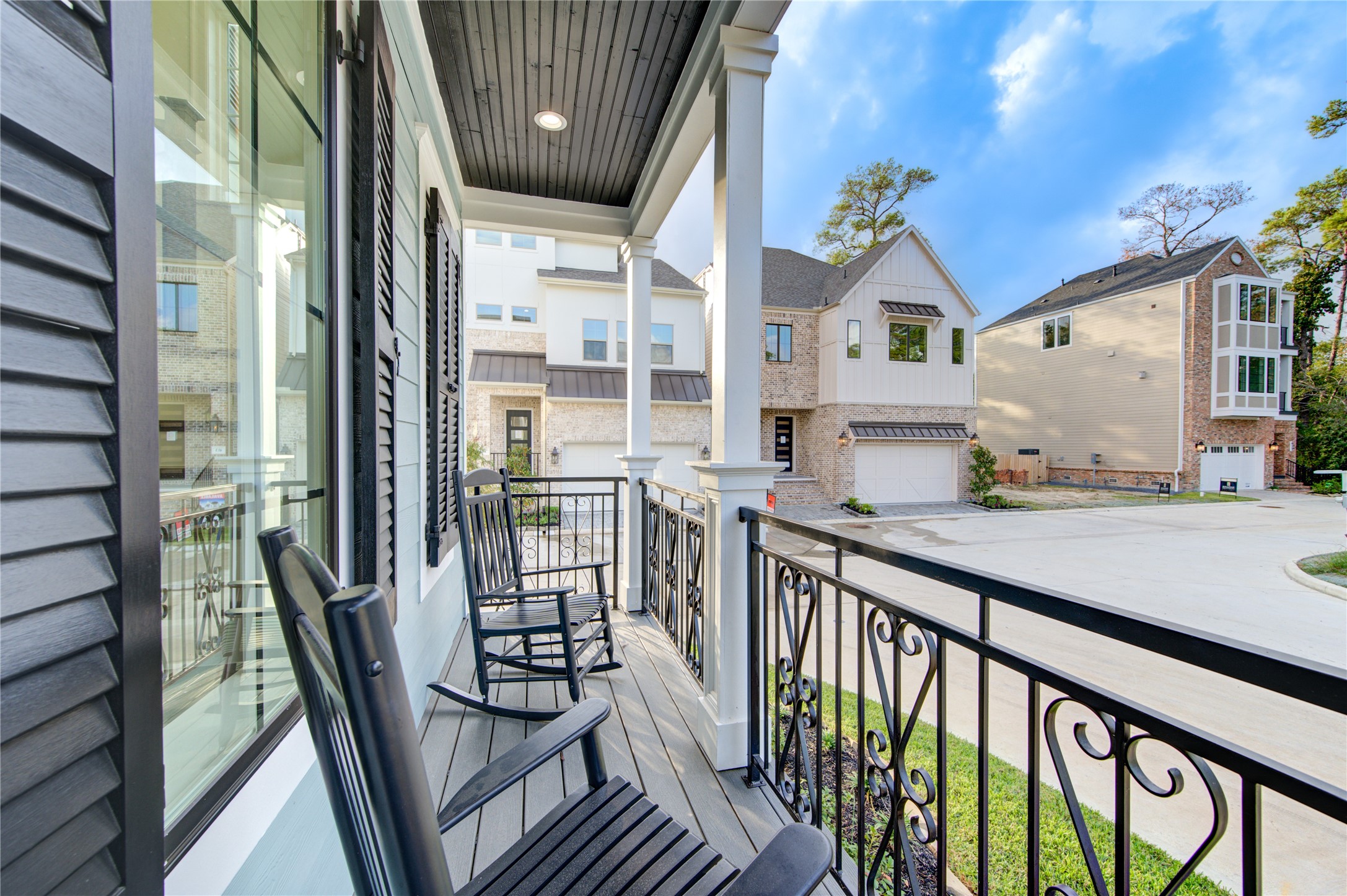The Charlston inspired new construction by Sullivan Brothers Builders is designed around the expansive porches where you can entertain and enjoy a low maintenance lifestyle.