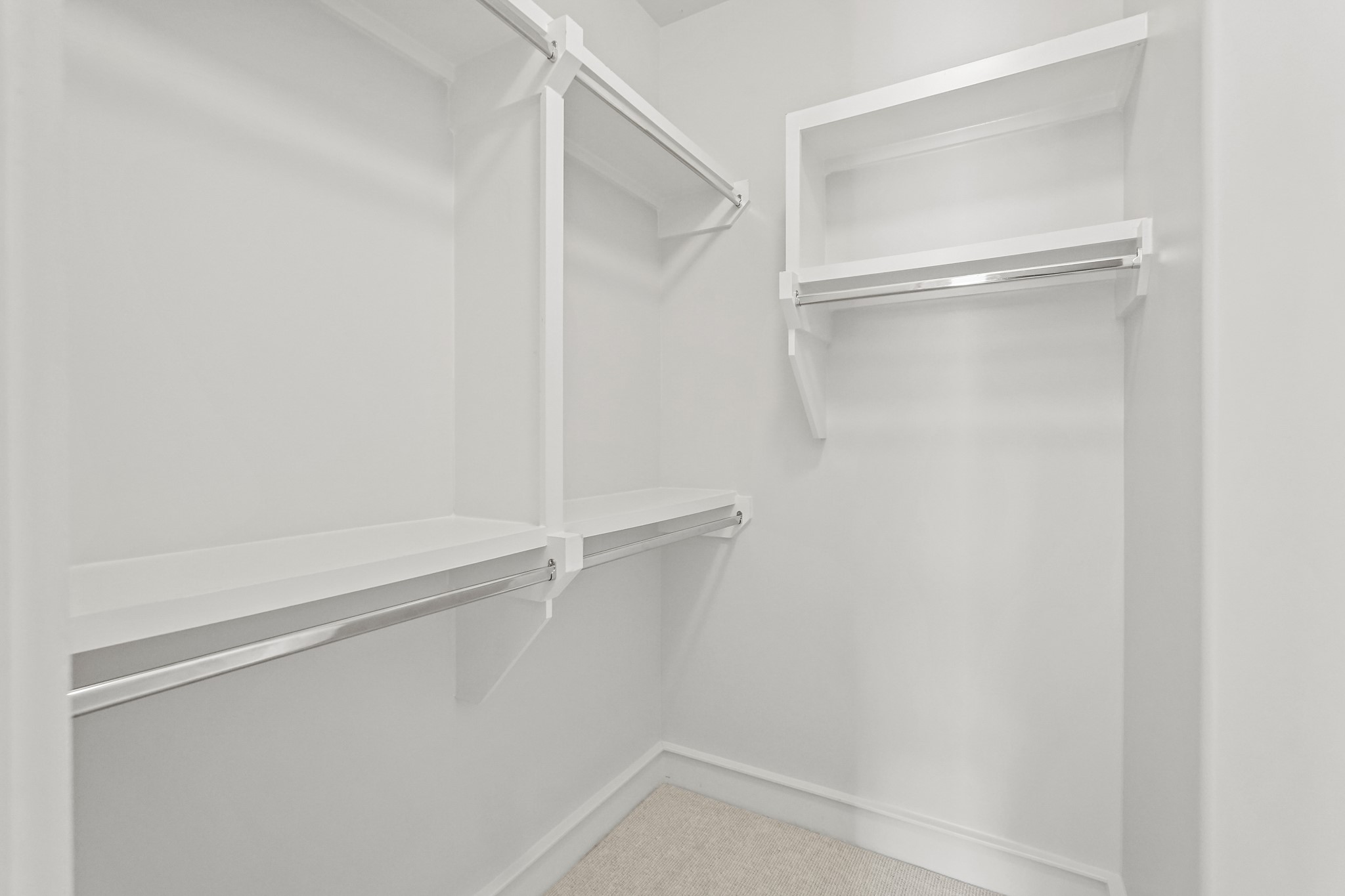 Sizeable Walk In Closet Allows for Ample Storage.