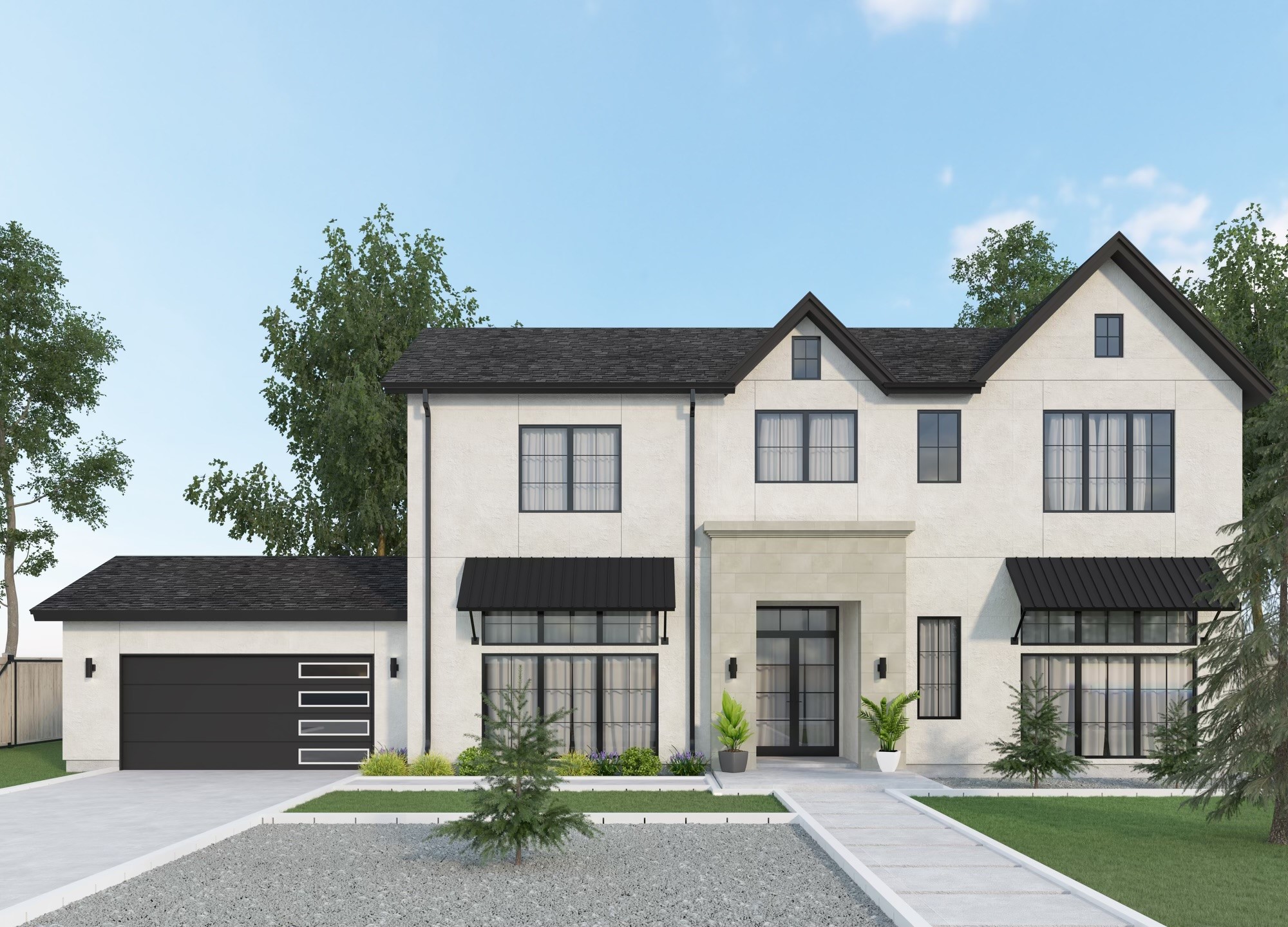 Welcome to this masterpiece of modern luxury in the prestigious Oak Estates neighborhood of River Oaks, Houston. This new construction home is the epitome of elegance and sophistication, offering 6451 square feet of living space on a spacious 11,200 square foot lot.

*Note, this image is a rendering