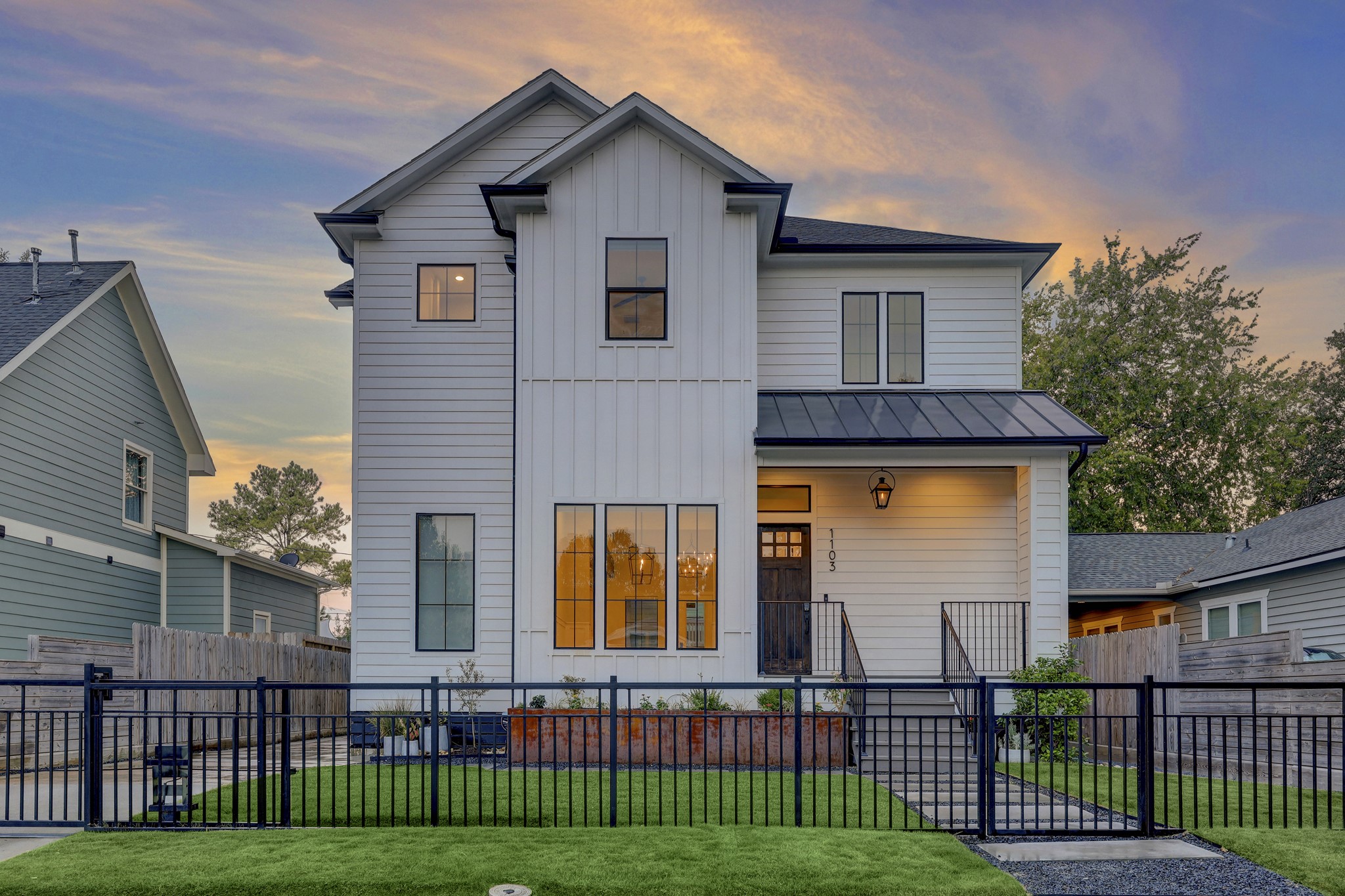 Welcome home to 1103 Tabor! A modern 'farmhouse' with elegant appointments!