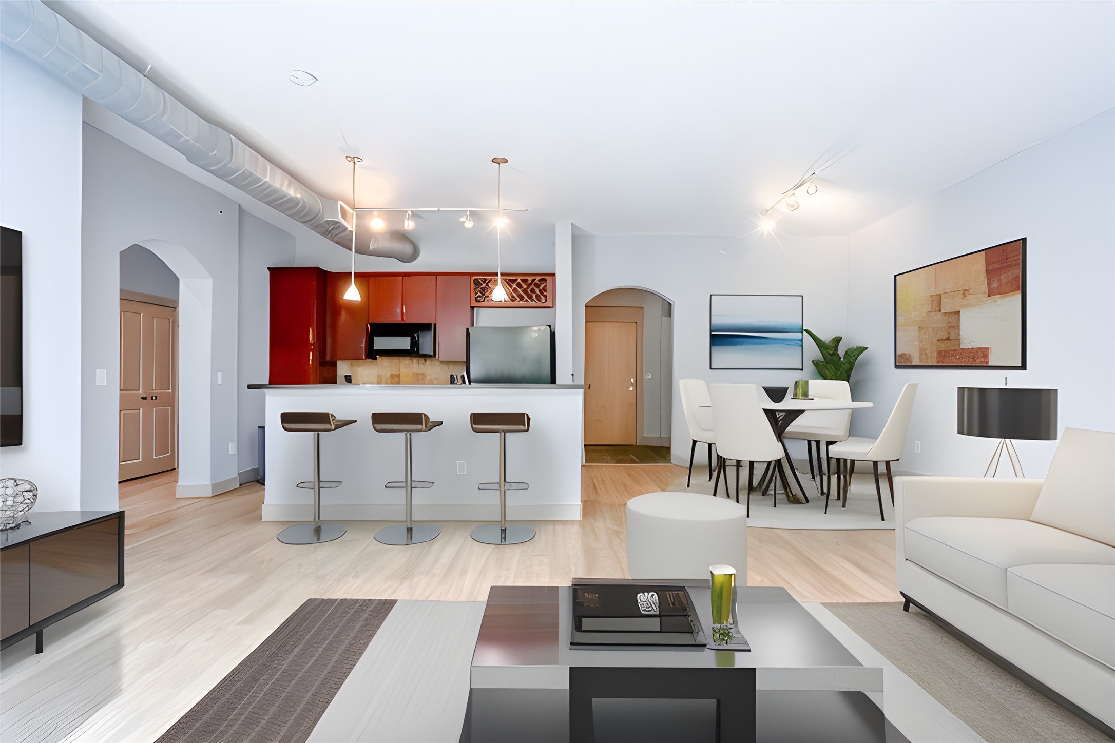 Virtually Staged Picture - Welcome to the Lofts on Post Oak #2101
