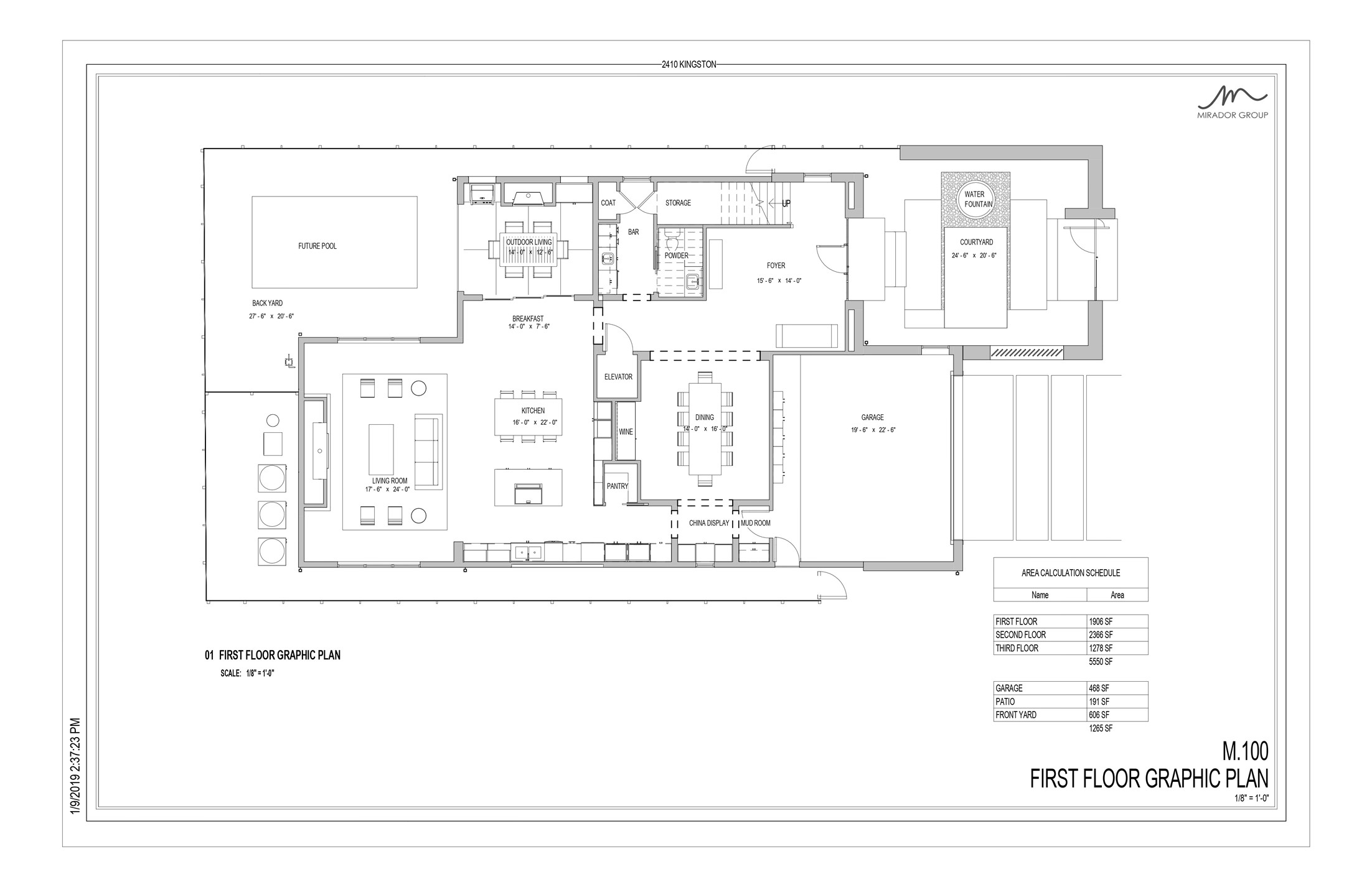 Floor plan - 1st Level