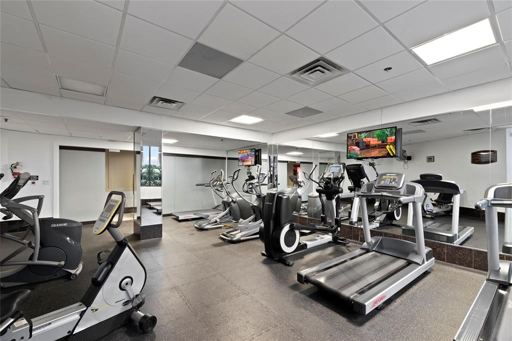 Residents can also enjoy use of the 24-hour on-site fitness center.