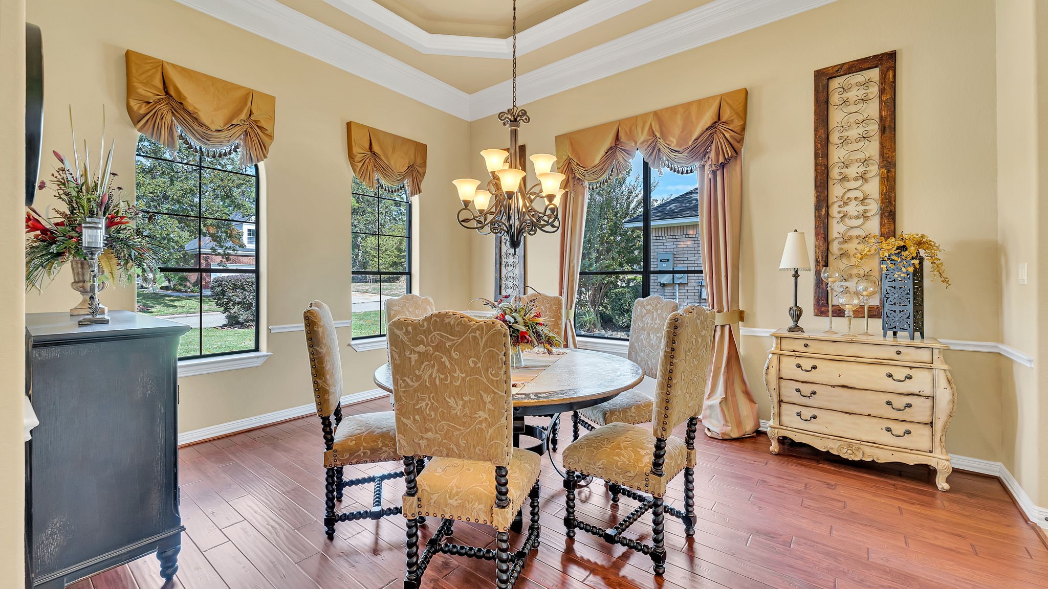 As you step inside you're greeted by an open spacious formal dining.