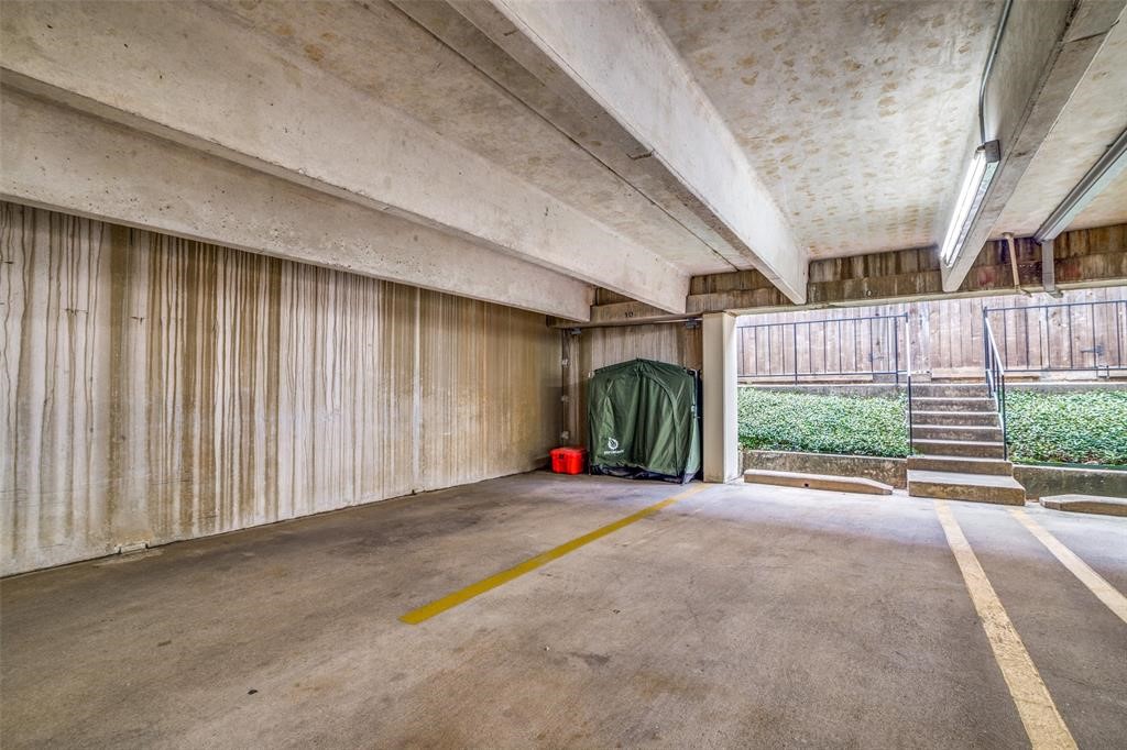 This particular unit includes the added benefit of two designated parking spaces located conveniently close to the residence, and these spaces are also protected from the elements with covered shelters.