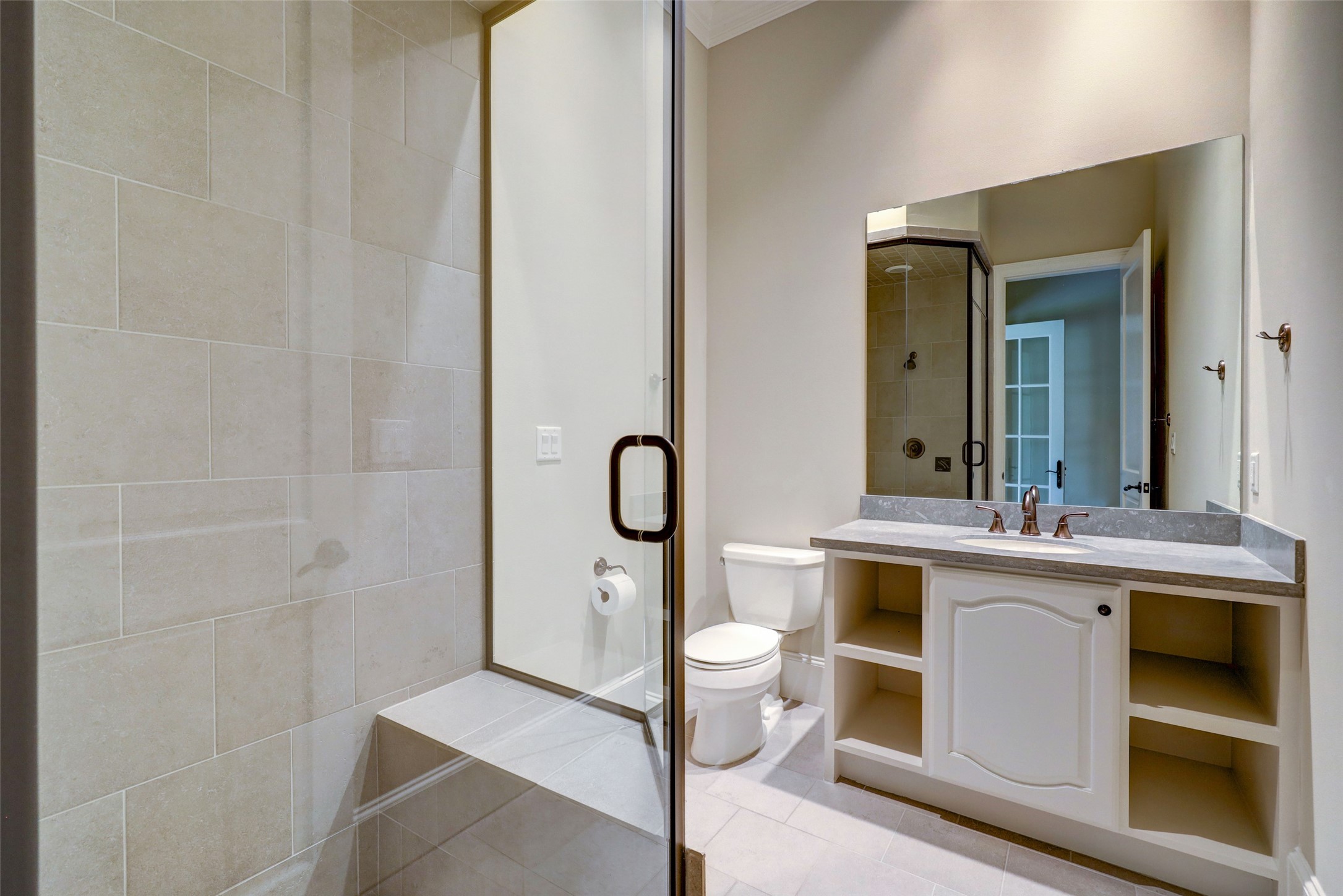 Within the Casita is a full Bath with--wait for it--a STEAM SHOWER!! Unwind like a star after a swim or a workout.