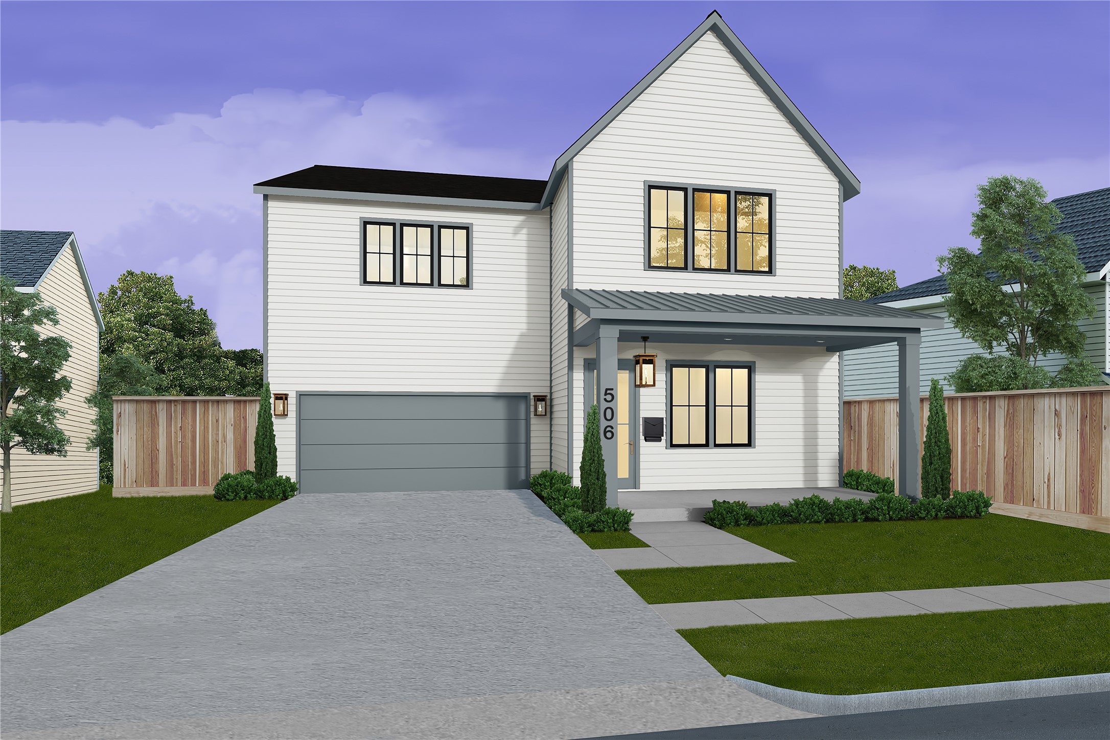 Welcome to your new home! (Proposed front exterior)
