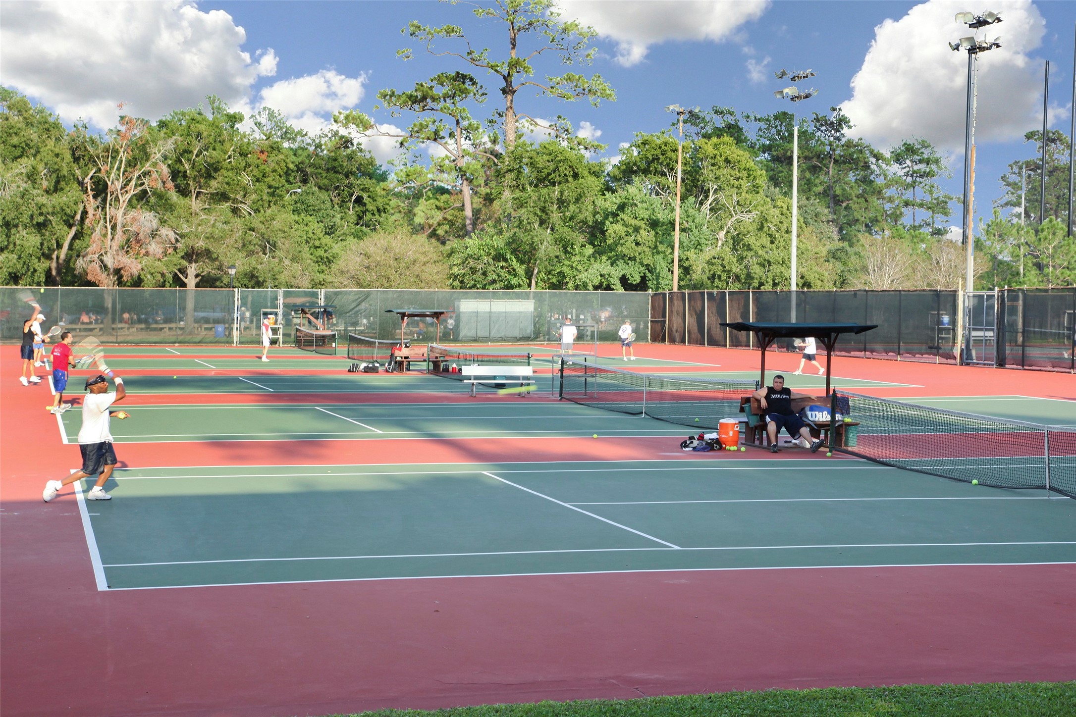 The park also includes facilities for tennis, softball, track, croquet, volleyball, in-line skating, and....