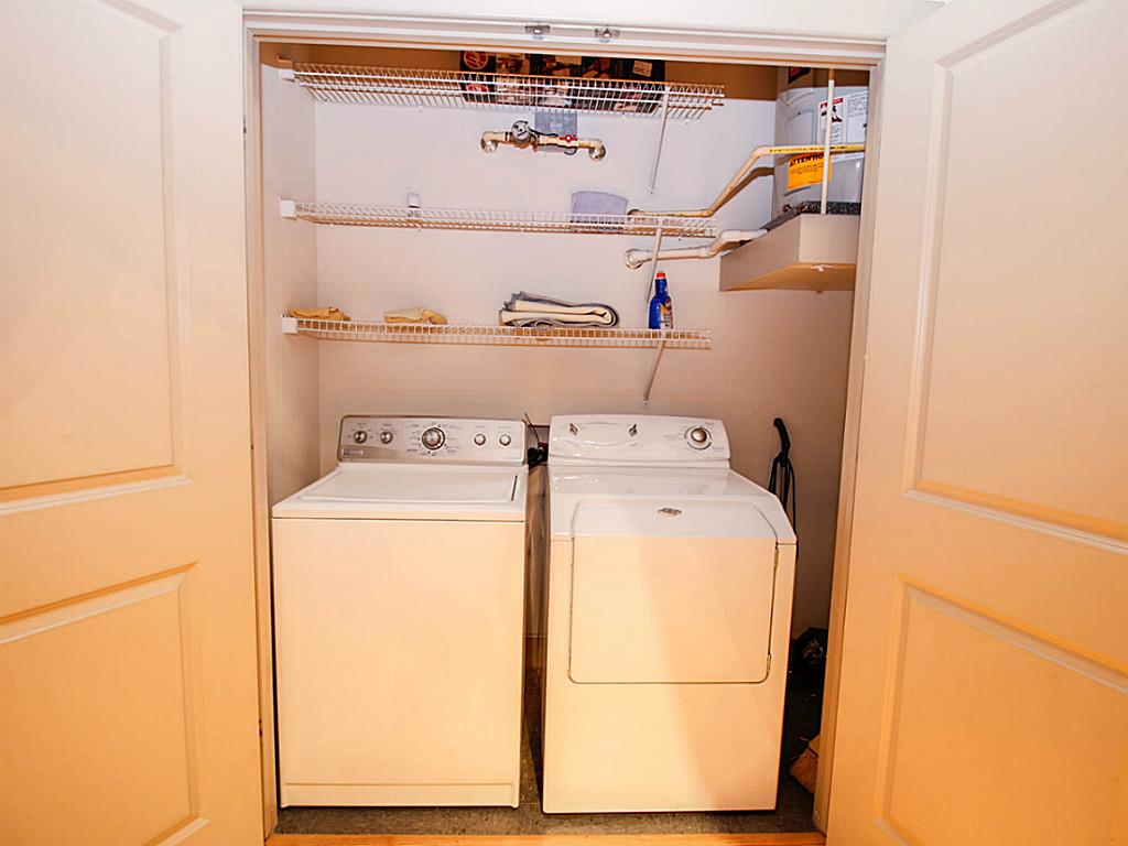 Washer & Dryer included.