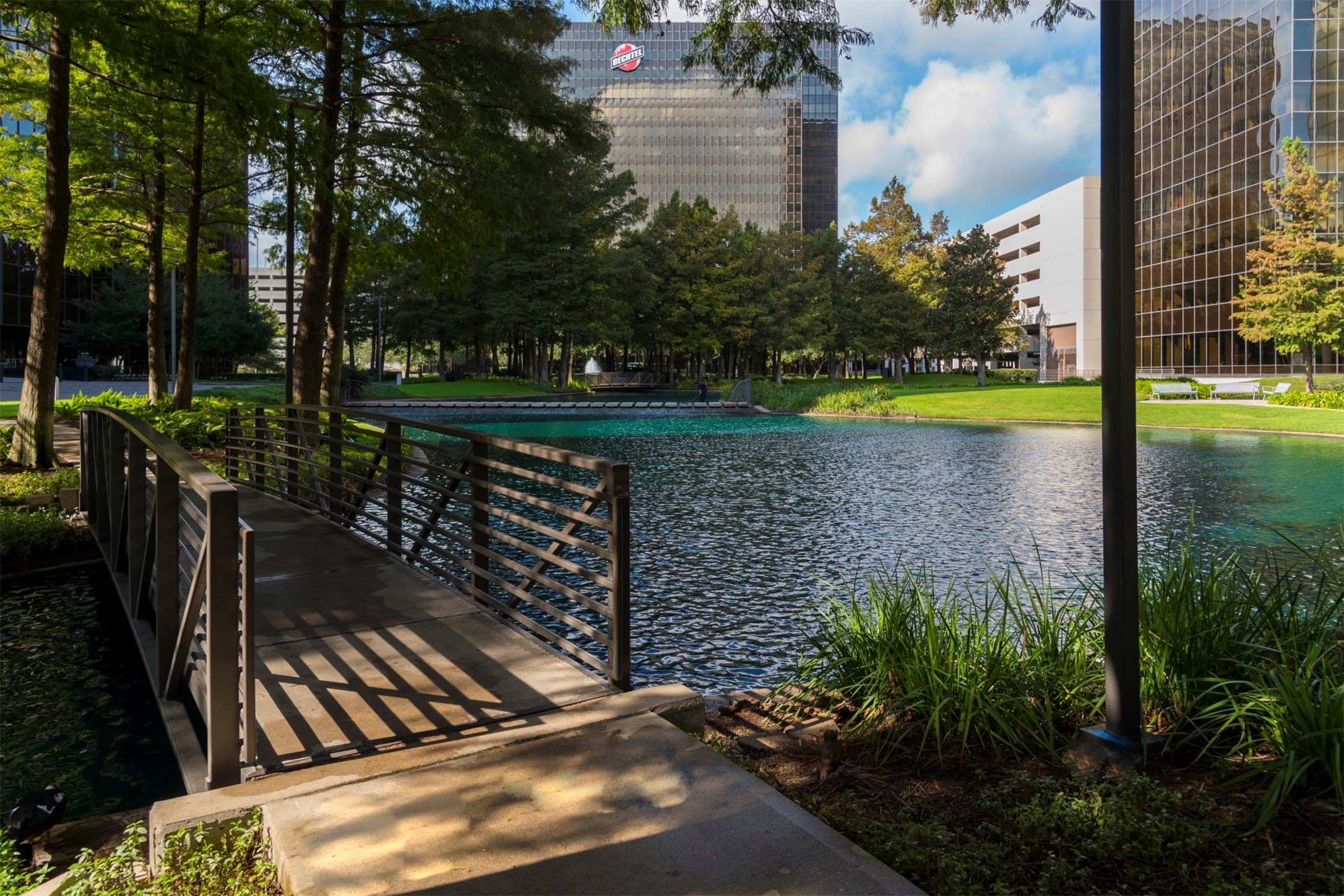 Walk out the back door to enjoy Post Oak lakes, which is a destination for relaxation and enjoyment.