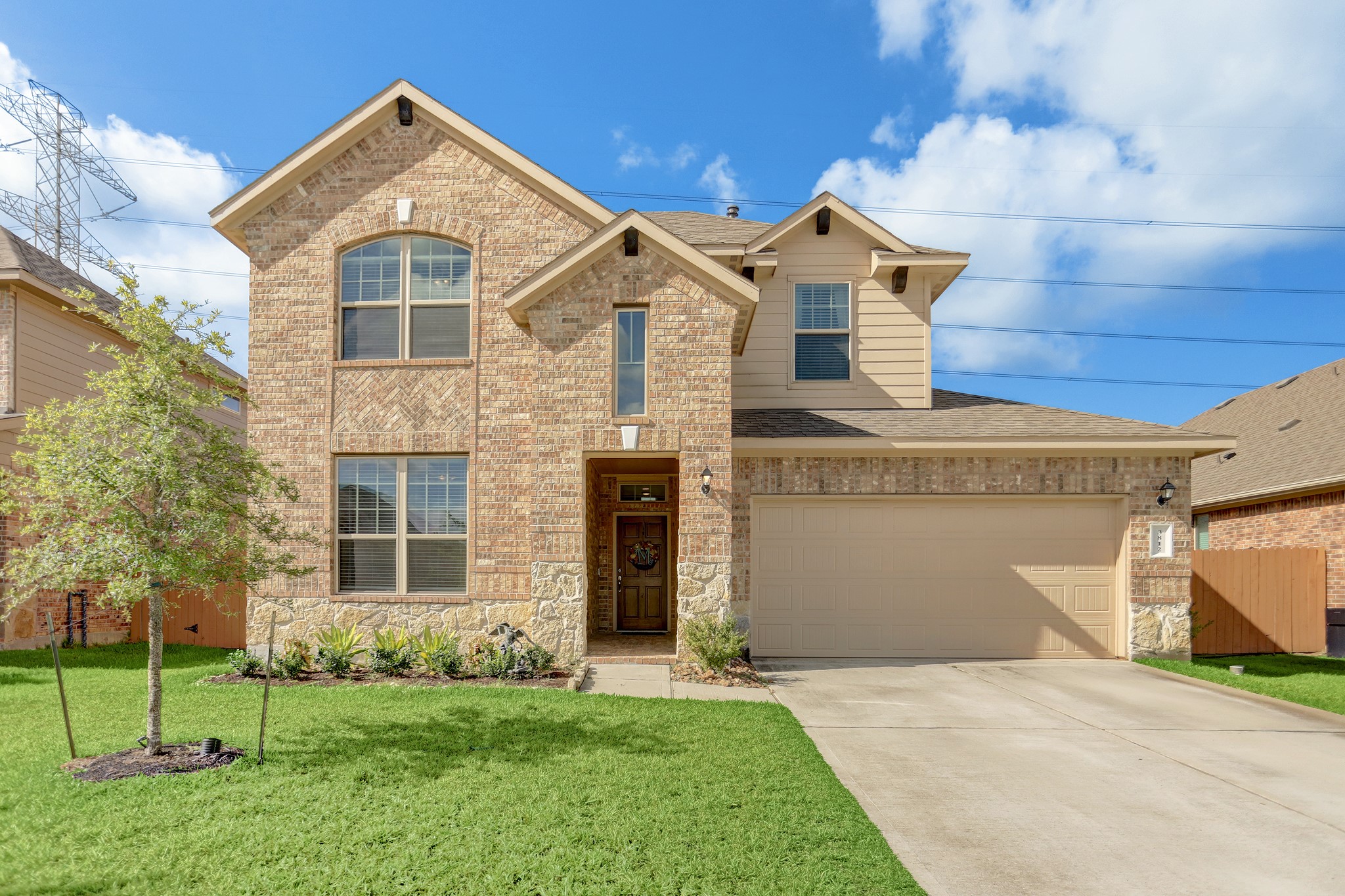 Beautiful recent construction home in sought after Villages at Harmony! This two story home offers 4 bedrooms, 3 baths, and spacious open floor plan.