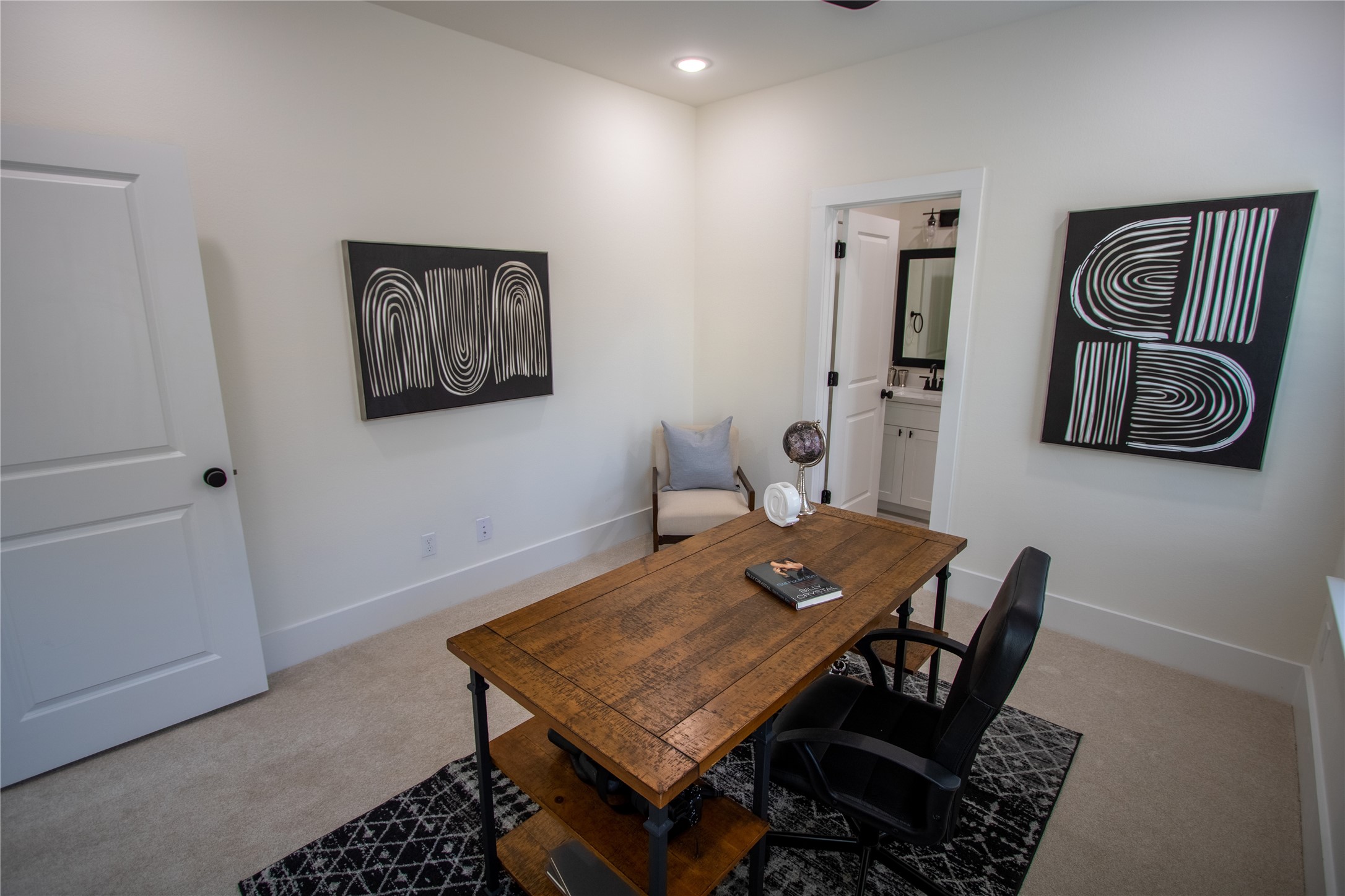 These are pictures of our furnished model home(1408 #C), which is the same floor plan.