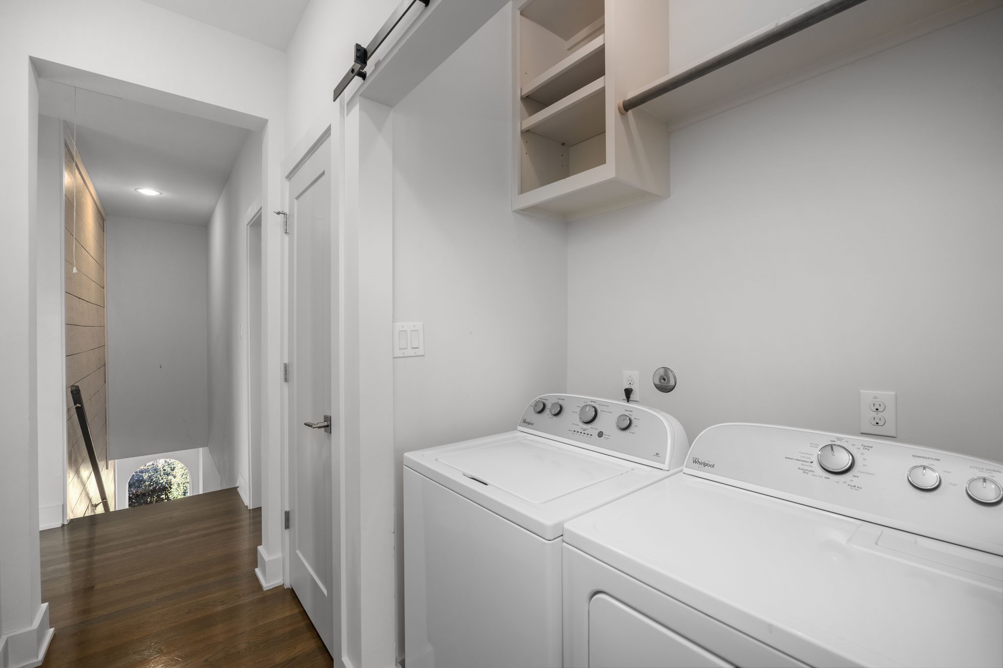 Laundry room is also located upstairs conveniently close to the bedrooms.