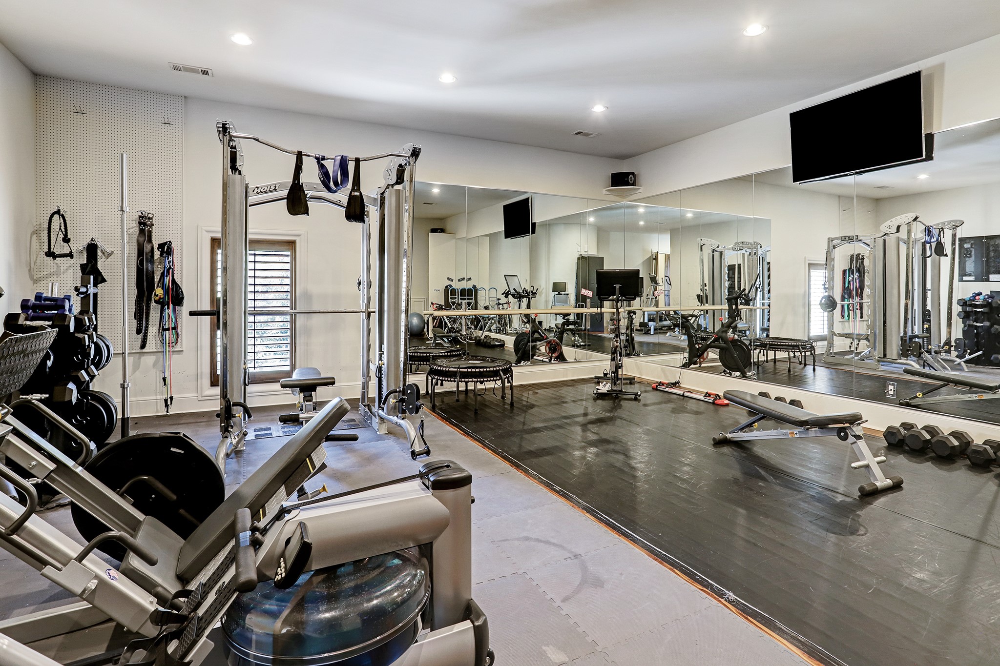 Your Own Personal Professional Gym to  Accommodate your Trainer and Classes