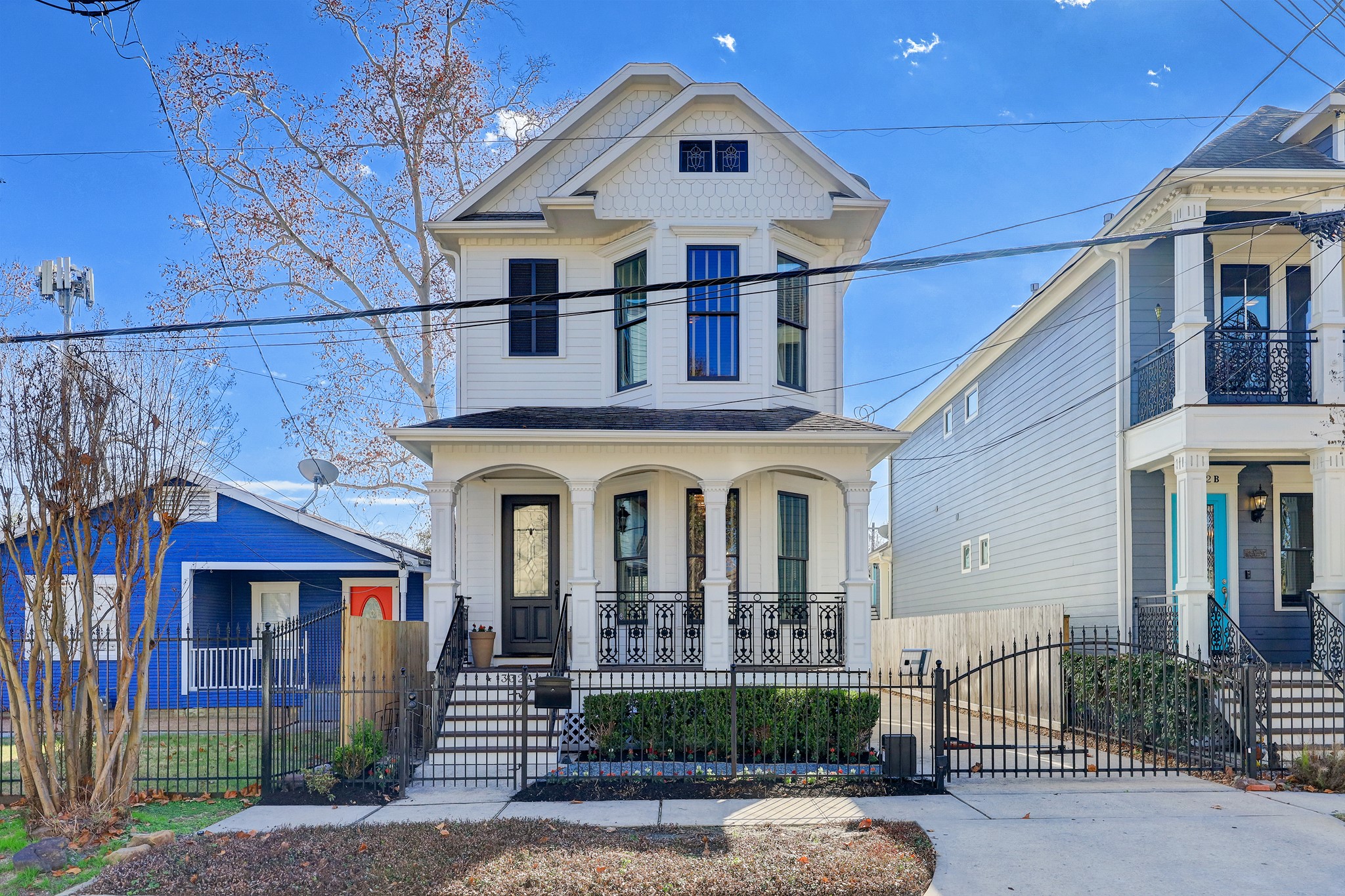 Beautiful New Orleans style home perfectly situated in the Houston Heights!