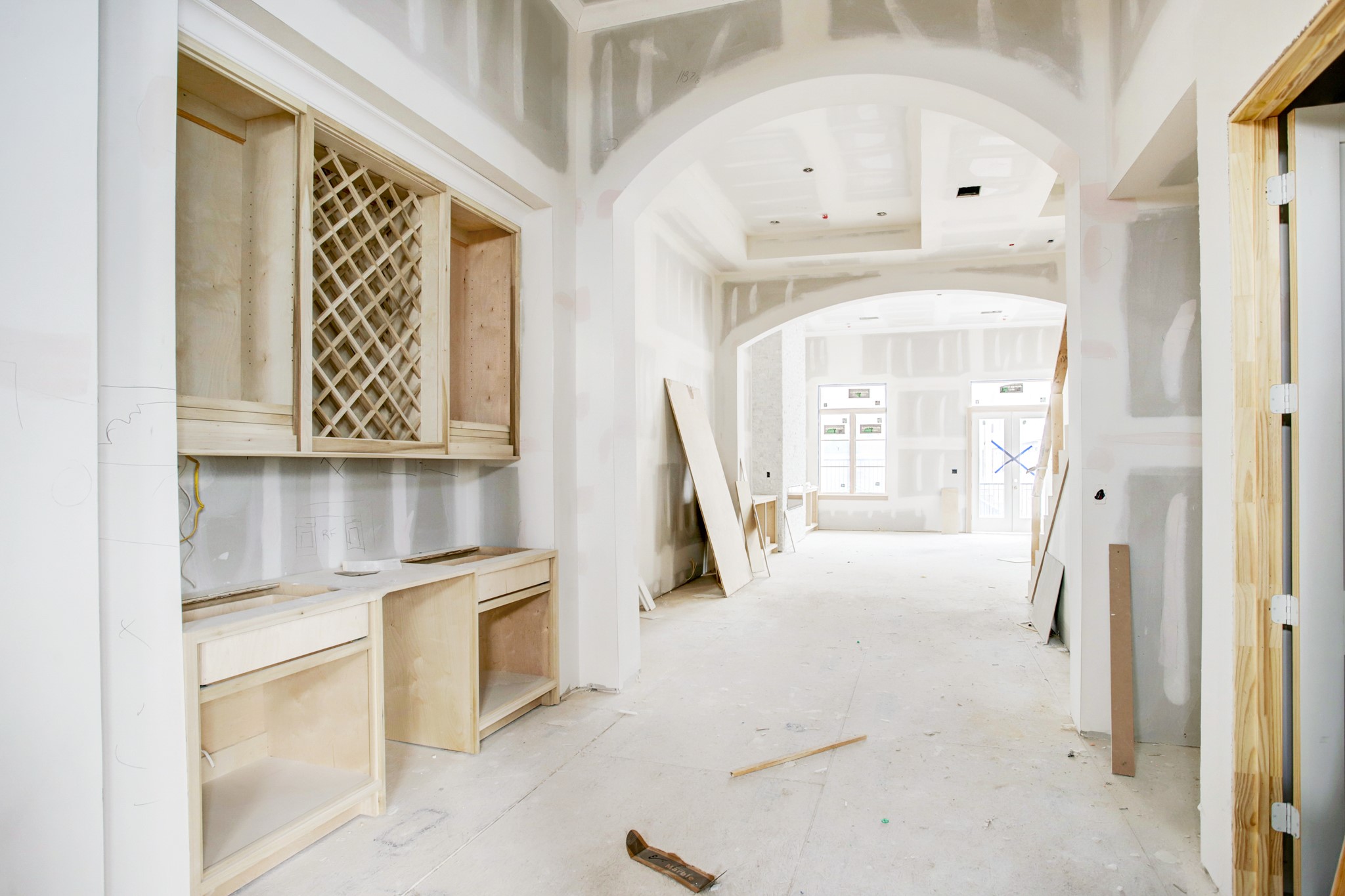 Spacious formal dining area ready to entertain guests! 
*Construction progress as of January 27th, 2023.