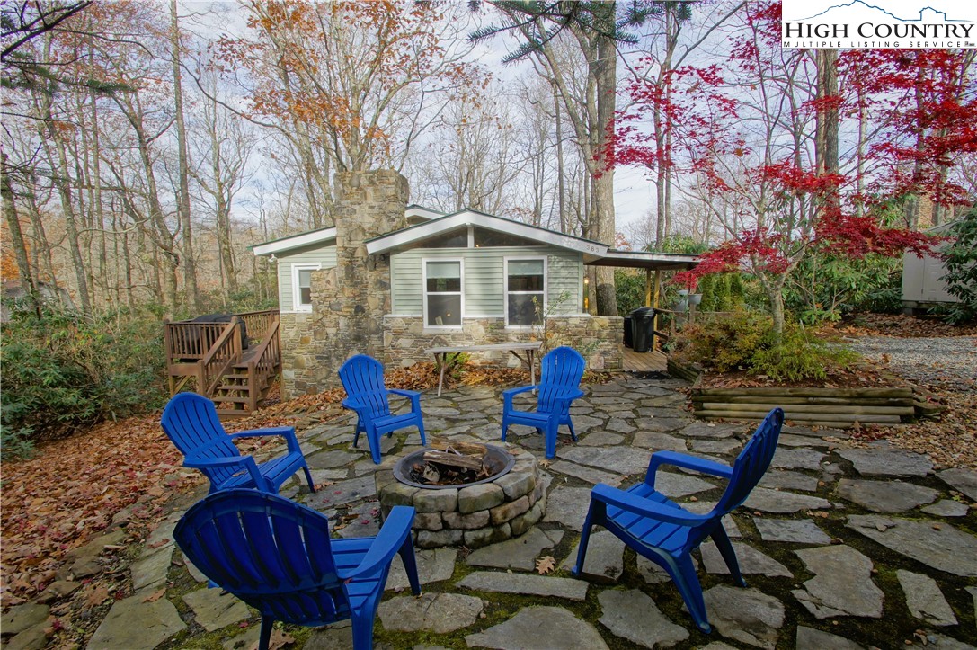 Welcome to "Cozy Cabin"! This adorable Blowing Rock cottage is located within walking distance (or a very short drive) to Appalachian Ski Mountain. Fully remodeled and furnished, it's ready to use as a vacation getaway or as a rental/investment home. The living area leads to a rear deck for outdoor dining, and the yard features a large firepit area to enjoy those beautiful mountain evenings. It's currently in an established rental program but because it's such a perfect little home, the sellers used it often so it has not been rented as often as it could have been. Galax Circle is a picture perfect mountain location, a quiet one-way gravel road that is maintained by the POA. It's only a short drive to either downtown Blowing Rock or Boone to take advantage of all that each town has to offer as well as the rest of the High Country attractions. Come and see "Cozy Cottage" today!