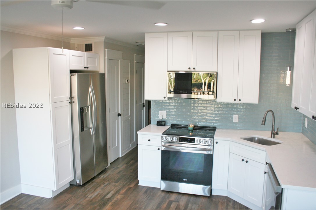 Kitchen remodeled for flow and view