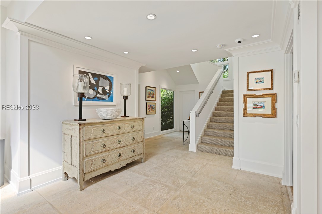 Spacious entry foyer greets your family and guests.