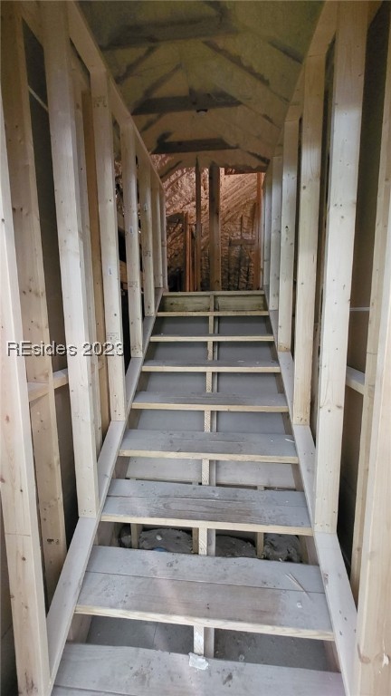 Walk up access to attic
